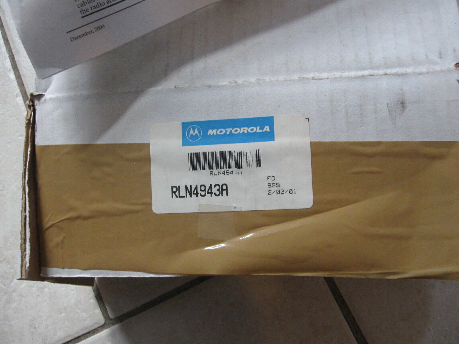 OEM Neuf Motorola Support Universel Radio W/Goosnek 15 &quot; RLN4943-A - $89.02