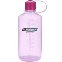Nalgene Sustain 32oz Narrow Mouth Bottle (Cosmo Pink) Recycled Reusable - £12.41 GBP