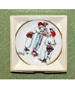 VINTAGE NORMAN ROCKWELL MINI PLATE COLLECTION CHOOSIN UP SPRING 1984 514... - £8.63 GBP