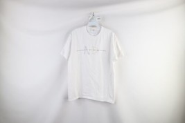 Vintage 90s Champion Mens Large Spell Out University of Notre Dame T-Shirt White - £31.34 GBP