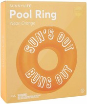 SunnyLIFE Inflatable Pool Float Inner Tube Floating Ring- Suns Out Buns Out - £15.72 GBP