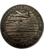 Medalla Bremen - Primer Vuelo Transatlántico 1928 Repro - $18.55 CAD