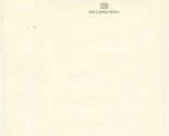 The Capital Hotel Little Rock Arkansas 4 Sheets of Stationery A Lincoln ... - $17.82