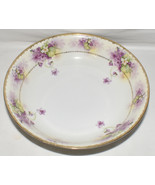 Vtg Royal Rudolstadt Prussia Serving Bowl 9.5 HandPainted Porcelain Bowl... - $53.50 CAD