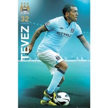 Manchester City FC Carlos Tevez poster English Premier League new Argentina - £7.03 GBP