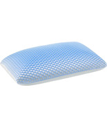 Harmony Pillow For Sleeping Elastic Grid Hex With Natural Latex Core Bre... - £119.36 GBP