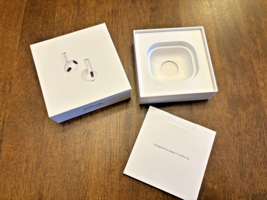 Apple AirPods 3rd Generation Wireless In-Ear Headset - White EMPTY Box ONLY - £8.64 GBP