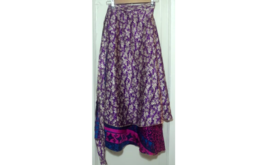 Indian Sari Wrap Skirt S306 - £23.85 GBP