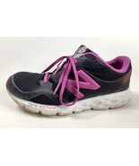 New Balance 490 v3 Running Shoes Women Size 8 Black Purple Speed Ride W4... - $15.20