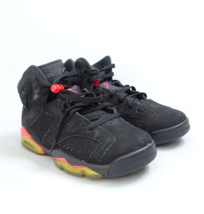 Nike Air Jordan 6 Rétro Infrarouge Taille 6.5Y Noir Rouge 2014 GS N Boit... - £34.12 GBP