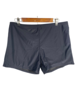 Talisea 18W Swim Shorts Bottoms Black Stretch Knit Swimwear Bathing Suit... - $54.33 CAD