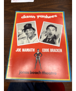 Joe Namath Eddie Bracken Damn Yankees Program Jones Beach Theatre 1981 - £13.14 GBP