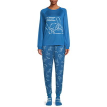 Disney Stitch Women&#39;s Long Sleeve Top and Pants 3-Piece Gift Set Size 2X - £23.29 GBP