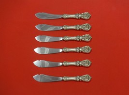 Francis I by Reed and Barton Sterling Silver Trout Knife Set HHWS 6pc Cu... - $484.11