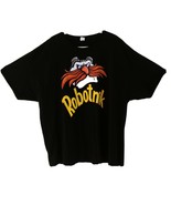 Rare Eggman Dr Robotnik 3XL Black T-Shirt Sonic Hedgehog Character - $158.62 CAD