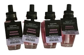 4 Pack~BATH AND BODY WORKS Wallflower Refill Bulbs Gingham Gorgeous - £21.67 GBP