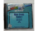 Karaoke Kompact Disc Graphics Sing The Hits Of Male Greats Vol 3 CD + G  - $14.25