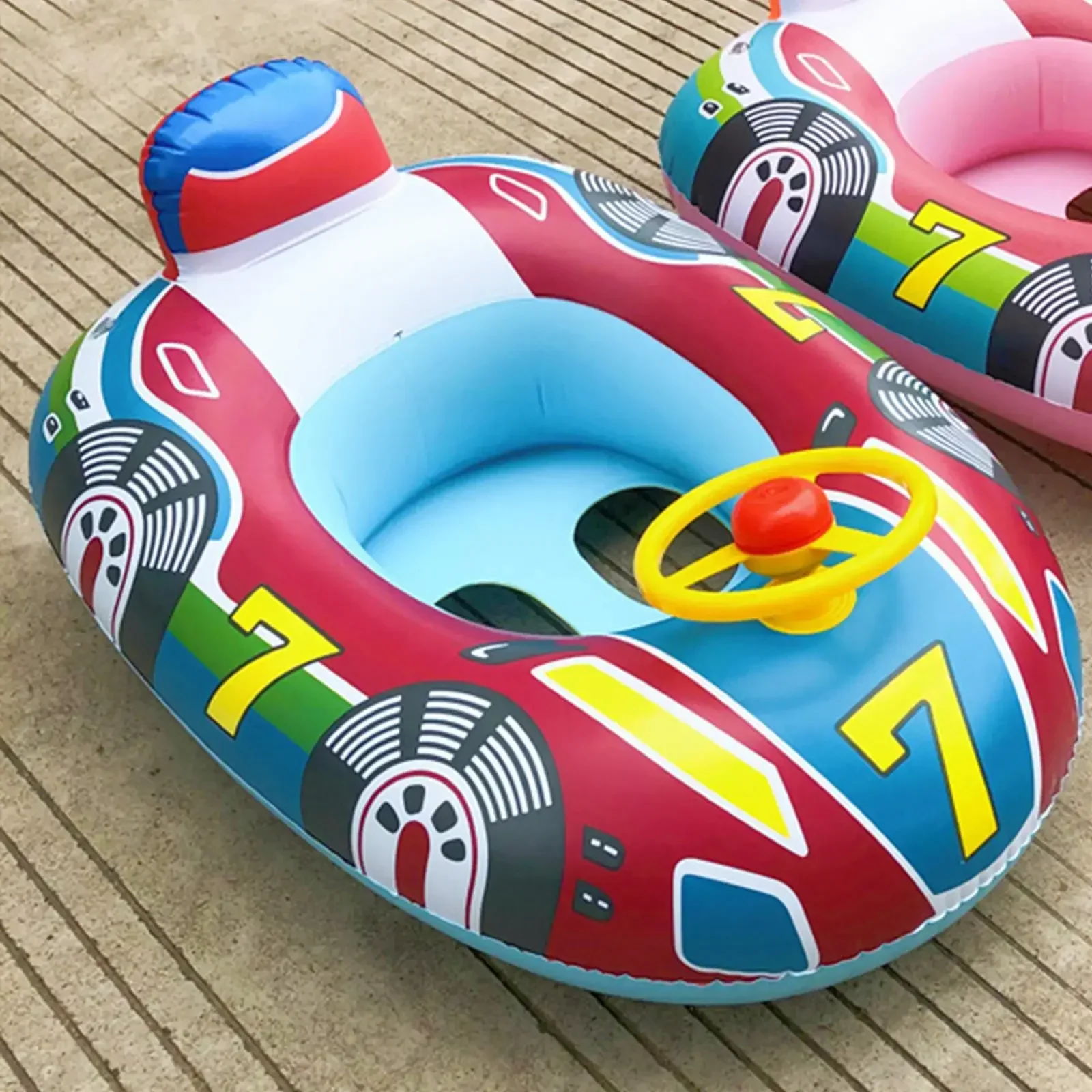 At baby swimming circle car shape toddler swimming ring kid child swim ring accessories thumb200