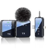 Pqrqp 3 In 1 Microphone For Iphone/Android/Camera, Wireless Lavalier, Ti... - $75.39 CAD
