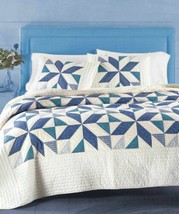 Martha Stewart Collection Bedding Star Artisan Quilt Size Full/Queen Col... - £303.05 GBP