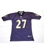 Baltimore Ravens #27 Rice NFL Reebok Jersey Youth? XL Onfield or tight a... - $356.84 MXN