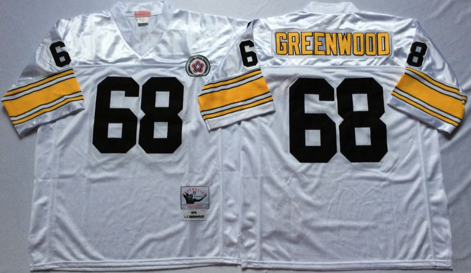 #68 L. C. Greenwood White Jersey - $45.00