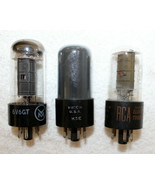 3- Used 6V6GT Audio Ham Radio Vacuum Tubes ~ VM &amp; RCA ~ Test Strong ~ USA - $192.06 CAD