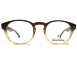 Brooks Brothers Eyeglasses Frames BB2004 6042 Brown Fade Round 46-20-140 - $74.58