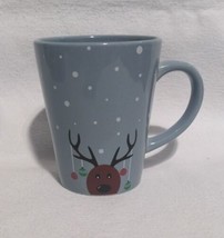 Ho-Ho-Hold Your Cocoa! Festive Reindeer Christmas Mug (Used, Cozy Charm) - £11.70 GBP