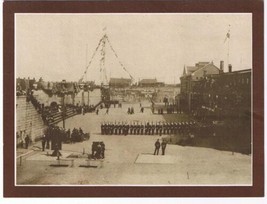 Nova Scotia Laminated Postcard RPPC Royal Marine Guard Admiral Douglas 1903 - £2.24 GBP