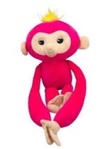 Fingerlings HUGS - Bella (Pink) - Interactive Plush Monkey by WowWee 16 inches - £21.23 GBP