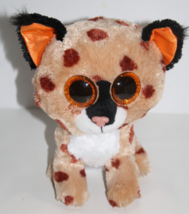 Ty Beanie Baby Boos Cat 8&quot; Buckwheat Lynx Medium Stuffed Animal Plush So... - £10.38 GBP