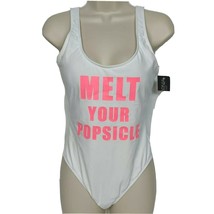 NWT California Waves White Melt Your Popsicle One Piece Swimsuit Large P... - $19.80