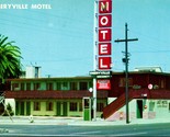 Vtg Chrome Postcard Oakland California CA Motel Emeryville 5425 San Palb... - £7.69 GBP