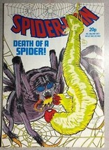 SPIDER-MAN #512 (1982) Marvel Comics UK Mick Austin Captain Britain poster VG+ - £13.99 GBP