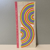 Vintage Cardesign Message Units An Array Of Rainbows Stickers - £19.74 GBP
