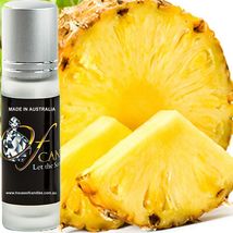 Fresh Pineapples Premium Scented Roll On Fragrance Perfume Oil Hand Poured Vegan - £10.36 GBP+