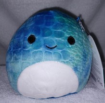 Squishmallows Stahl the Blue Textured Dinosaur 5&quot;H NWT - $12.88