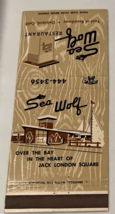 Sea Wolf Over Jack London Square Oakland CA Matchbook Cover - $5.69