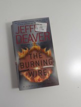 the Burning Wire by Jeffery Deaver 2010 paperback fiction novel - £4.64 GBP