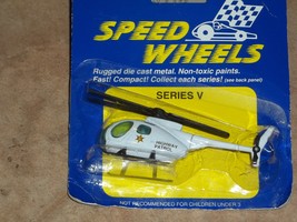 toy helicopter speed wheels die cast metal brand new - $7.00