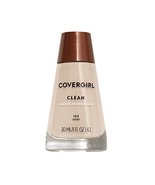 COVERGIRL Clean Makeup Foundation Normal Skin Ivory 105, 1 oz (packaging... - $10.40