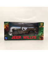 1:32 NewRay Jeep Willys Military Die-Cast Vehicle Olive Drab - €15,43 EUR