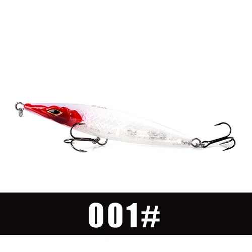 FTK Fishing Lure Floating Pencil Lure Bait Stickbait Wobblers Topwater Long Cast - £20.42 GBP