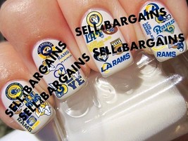 2025 Los Angeles Rams LA Promo 25 Different Designs》Salon Quality Nail D... - $458.36 MXN