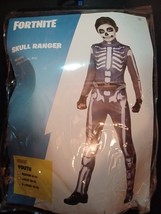 YOUTH FORTNITE SKULL RANGER BOYS HALLOWEEN COSTUME XL 14-16 - $19.79