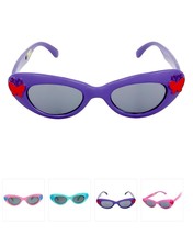 Girls Butterfly Cat Eye Sunglasses Ages 1-3 Toddler UV400 Kids Shades Cu... - $219.21 MXN