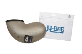 Club Glove Gloveskin Brushed Metallic #4 - Golf Head Cover &amp; R-bag Accessory - £7.86 GBP