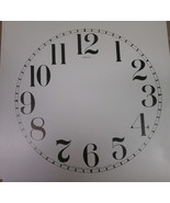 SESSIONS Paper GLOSSY Clock Dial Roman Numbers  11&quot; - $14.97 CAD