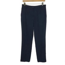 Womens Petite Size 8 8P 8x30 Pendleton Navy Blue Pure Wool Trouser Pants - £25.43 GBP